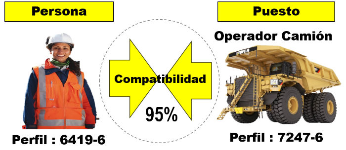 Compatibilidad persona puesto